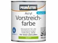 Primaster Acryl Vorstreichfarbe 750 ml weiß matt