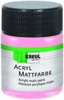 Kreul Acryl Mattfarbe pastellrosa 50 ml