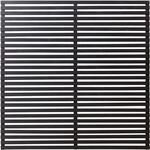 Plus Zaun Tokyo 180 x 180 cm schwarz