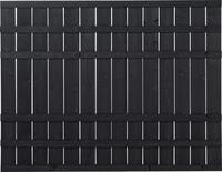 Plus Zaunelement Rustik 180 x 138 cm schwarz