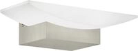 Eglo LED Wandleuchte Metrass nickel-matt 10,5 x 20 cm warmwei&szlig;