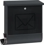 Burg W&auml;chter Briefkasten Lucenta anthrazit 42.5 x 38 x 11.5 cm