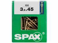 Spax Universalschrauben 3.5 x 45 mm PZ 2 - 100 Stk. GLO763031715