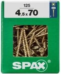 Spax Universalschrauben 4.5 x 70 mm PZ 2 - 125 Stk.