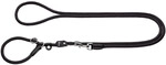 Hunter Hundeleine Freestyle mit Halsung 1,7 m x 0,8 cm schwarz