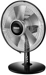 Unold Tischventilator Silverline &Oslash; 25 cm 2 Stufen schwarz