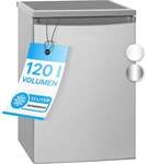 Bomann K&uuml;hlschrank mit Eisfach KS 2184.1 inox-look