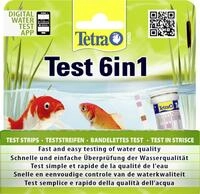 Tetra Wasserschnelltest Pond 6 in 1 f&uuml;r Teichwasser 25 Streifen