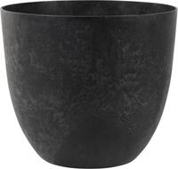 Artstone Pflanztopf Bola &Oslash;38cm schwarz &Oslash; 38 cm