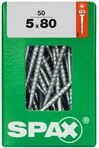 Spax Universalschrauben 5.0 x 80 mm TX 20 - 50 Stk.