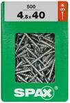 Spax Universalschrauben 4.5 x 40 mm TX 20 - 500 Stk.