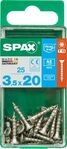 Spax Universalschrauben 3.5 x 20 mm TX 15 - 25 St&uuml;ck Edelstahl