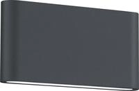 Trio Leuchten LED Au&szlig;en-Wandleuchte Thames II anthrazit Up- & Downlight