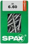 Spax Universalschrauben 6.0 x 60 mm TX 30 Senkkopf - 50 Stk.