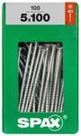 Spax Universalschrauben 5.0 x 100 mm TX 20 Senkkopf - 100 Stk.