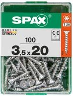 Spax Universalschrauben 3.5 x 20 mm TX 20 Senkkopf - 100 Stk.