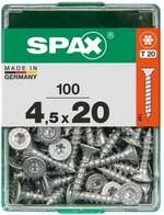Spax Universalschrauben 4.5 x 20 mm TX 20 - 100 Stk.