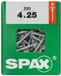 Spax Universalschrauben 4.0 x 25 mm TX 20 Senkkopf - 200 Stk.