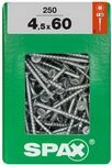 Spax Universalschrauben 4.5 x 60 mm TX 20 - 250 Stk.
