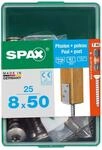 Spax Pfostenschrauben 8.0 x 50 mm TX 40 - 25 Stk.