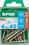Spax Universalschrauben 4.5 x 45 mm TX 20 - 25 St&uuml;ck Edelstahl