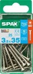 Spax Universalschrauben 3.5 x 35 mm TX 15 - 25 St&uuml;ck Edelstahl