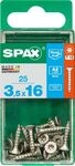 Spax Universalschrauben 3.5 x 16 mm TX 15 - 25 St&uuml;ck Edelstahl
