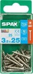 Spax Universalschrauben 3.5 x 25 mm TX 15 - 25 St&uuml;ck Edelstahl