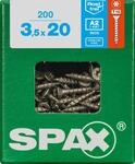 Spax Universalschrauben 3.5 x 20 mm TX 15 - 200 St&uuml;ck Edelstahl