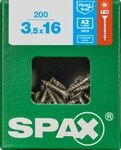 Spax Universalschrauben 3.5 x 16 mm TX 15 - 200 St&uuml;ck Edelstahl