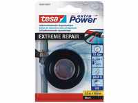 tesa Extreme Repair Reparaturband 2,5 m x 19 mm, schwarz GLO765301071