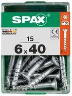Spax Universalschrauben 6.0 x 40 mm TX 30 - 15 Stk.