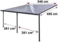 Gutta Terrassen&uuml;berdachung Basic 546x406cm anthrazit