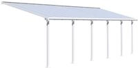 Canopia Terrassen&uuml;berdachung Olympia 3x8.6 wei&szlig;