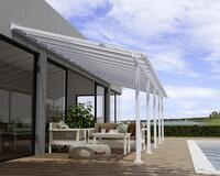 Canopia Terrassen&uuml;berdachung Olympia 3x9.8 wei&szlig;
