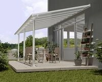 Canopia Terrassen&uuml;berdachung Olympia 3x6.1 wei&szlig;