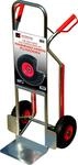 pro-bau-tec Profi-Bau Stapelkarre Aluminium 150 kg PU-R&auml;der