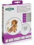 Nobby Katzent&uuml;r 715 Staywell PetSafe wei&szlig;/transparent 63,6 x 19,8 cm