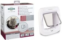 PetSafe Microchip Katzenklappe wei&szlig;