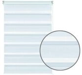 Gardinia EasyFix Doppelrollo wei&szlig; 90 x 220 cm