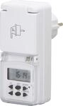 Wochenzeitschaltuhr mini 1.800 W mit Schutzabdeckung digital, wei&szlig;, IP44