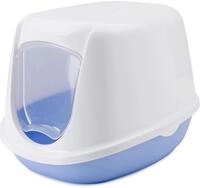 Nobby Katzentoilette Duchesse sweet blau-wei&szlig; 44,5 x 35,5 x 32 cm