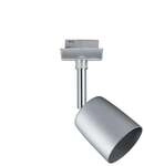 Paulmann URail Schienenspot Cover chrom-matt 14 cm GU10 10 W dimmbar