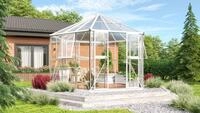 Vitavia Gew&auml;chshaus Juno 9000 383 x 331 cm 3 mm ESG