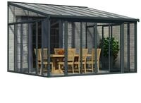 Canopia Wintergarten SanRemo 4x4.35 435 x 380-385 x 285-310 cm (BxTxH)
