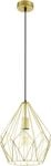 Eglo Pendelleuchte Carlton gold &Oslash; 31 cm E27