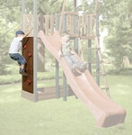 Weka Kletterwand 150 x 100 cm mit 5 Steinen