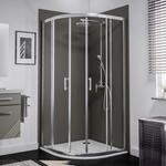 Schulte Viertelkreisdusche 90 x 90 x 190 cm Sunny