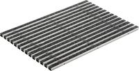 ACO Schuhabstreifermatte Alu anthrazit, mit Ripsstreifen, 60 x 40 x 2 cm
