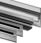 Schulte Profilset f&uuml;r Duschr&uuml;ckw&auml;nde chrom 210 cm